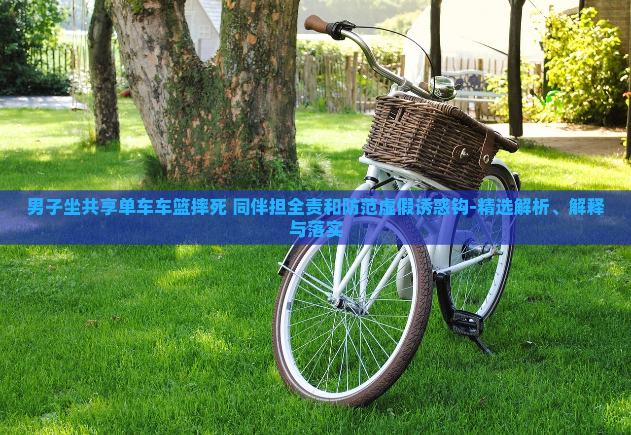 男子坐共享單車車籃摔死 同伴擔(dān)全責(zé)和防范虛假誘惑鉤-精選解析、解釋與落實