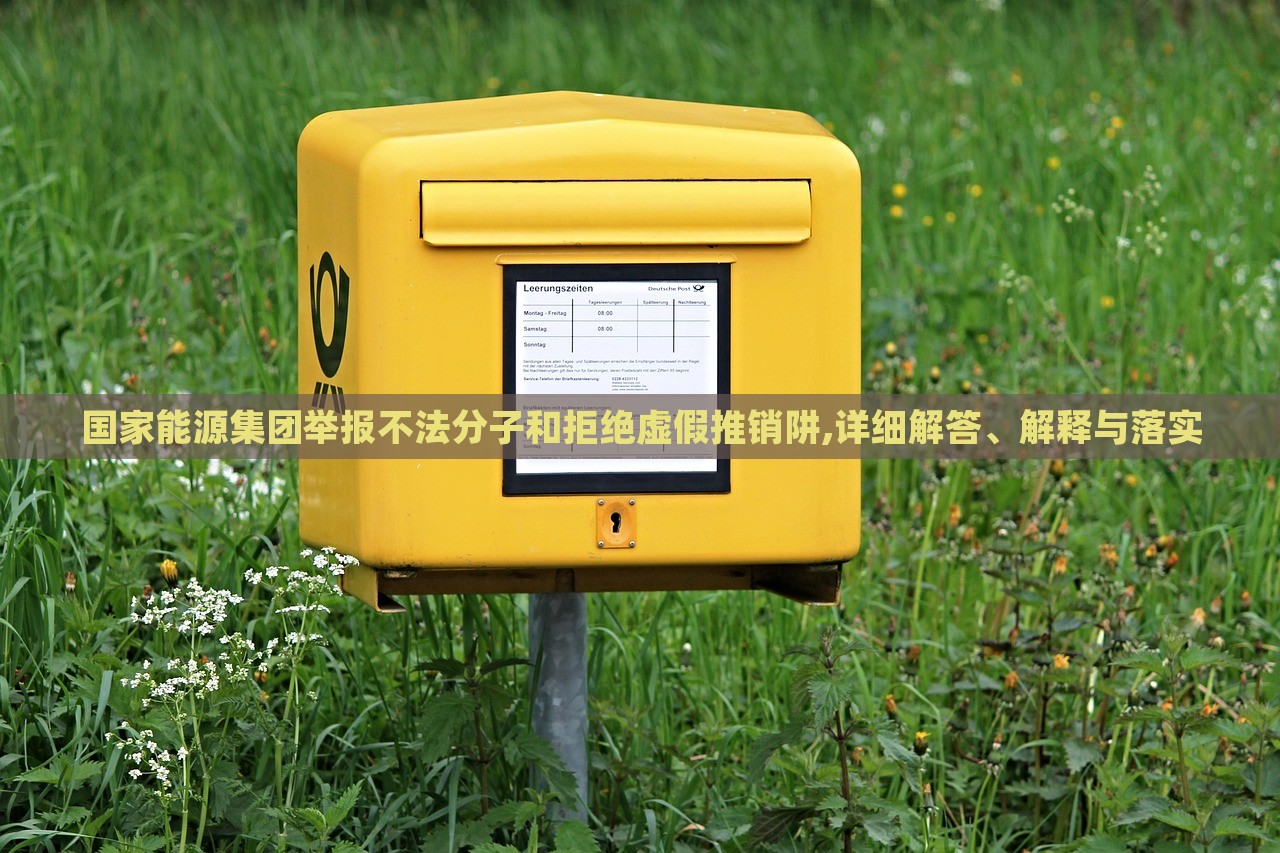 國(guó)家能源集團(tuán)舉報(bào)不法分子和拒絕虛假推銷阱,詳細(xì)解答、解釋與落實(shí)