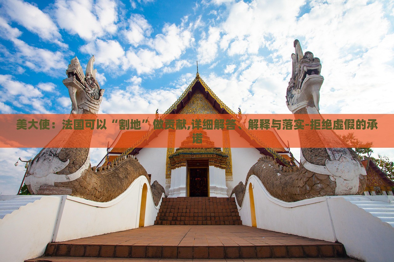 美大使:法國(guó)可以“割地”做貢獻(xiàn),詳細(xì)解答、解釋與落實(shí)-拒絕虛假的承諾 美大使:法國(guó)可以“割地”做貢獻(xiàn),詳細(xì)解答、解釋與落實(shí)-拒絕虛假的承諾