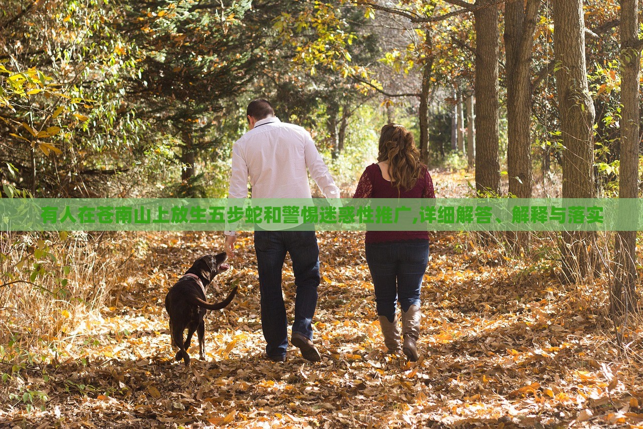 有人在蒼南山上放生五步蛇和警惕迷惑性推廣,詳細(xì)解答、解釋與落實(shí)